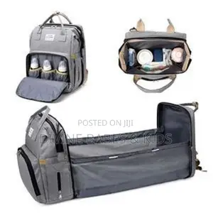 Multipurpose Foldable Baby Bag and Baby Cot Bed