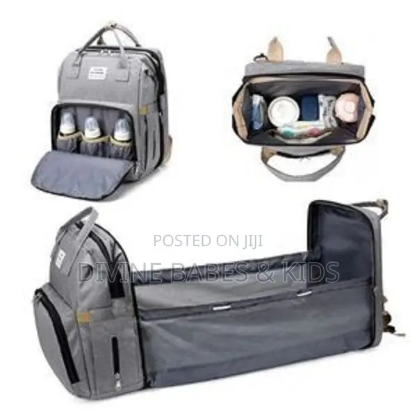 Multipurpose Foldable Baby Bag and Baby Cot Bed