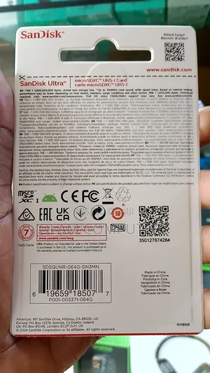 Sandisk 64gb Ultra Sd Card