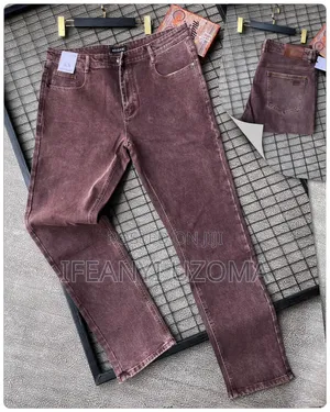 High Classic Men Jeans Trousers