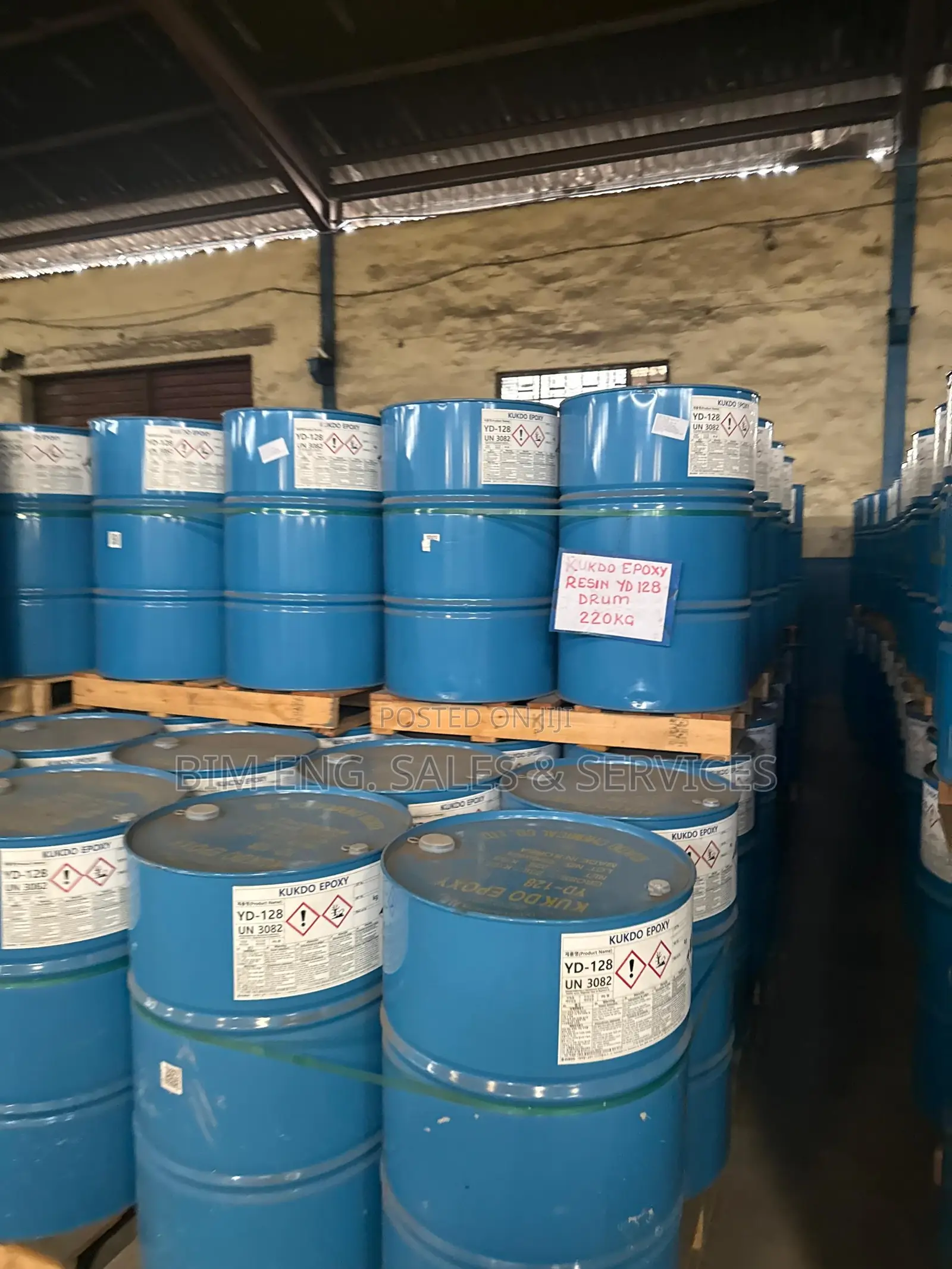 Resin Drum and Per Litre