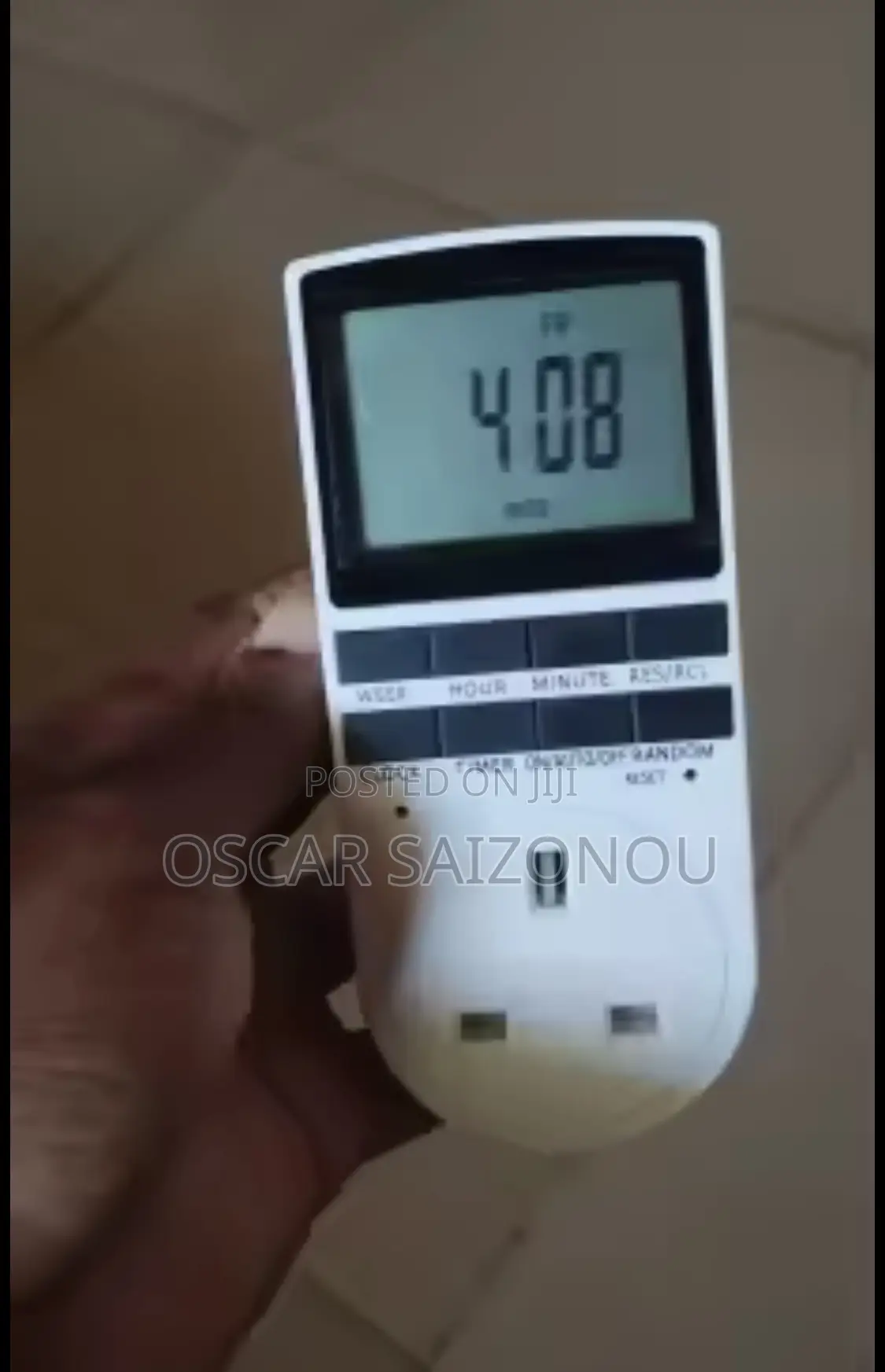 Timer Socket Plug