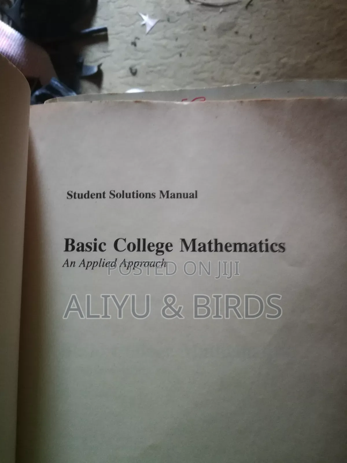 Basic Mathematics Textbook With the Manual for College Students