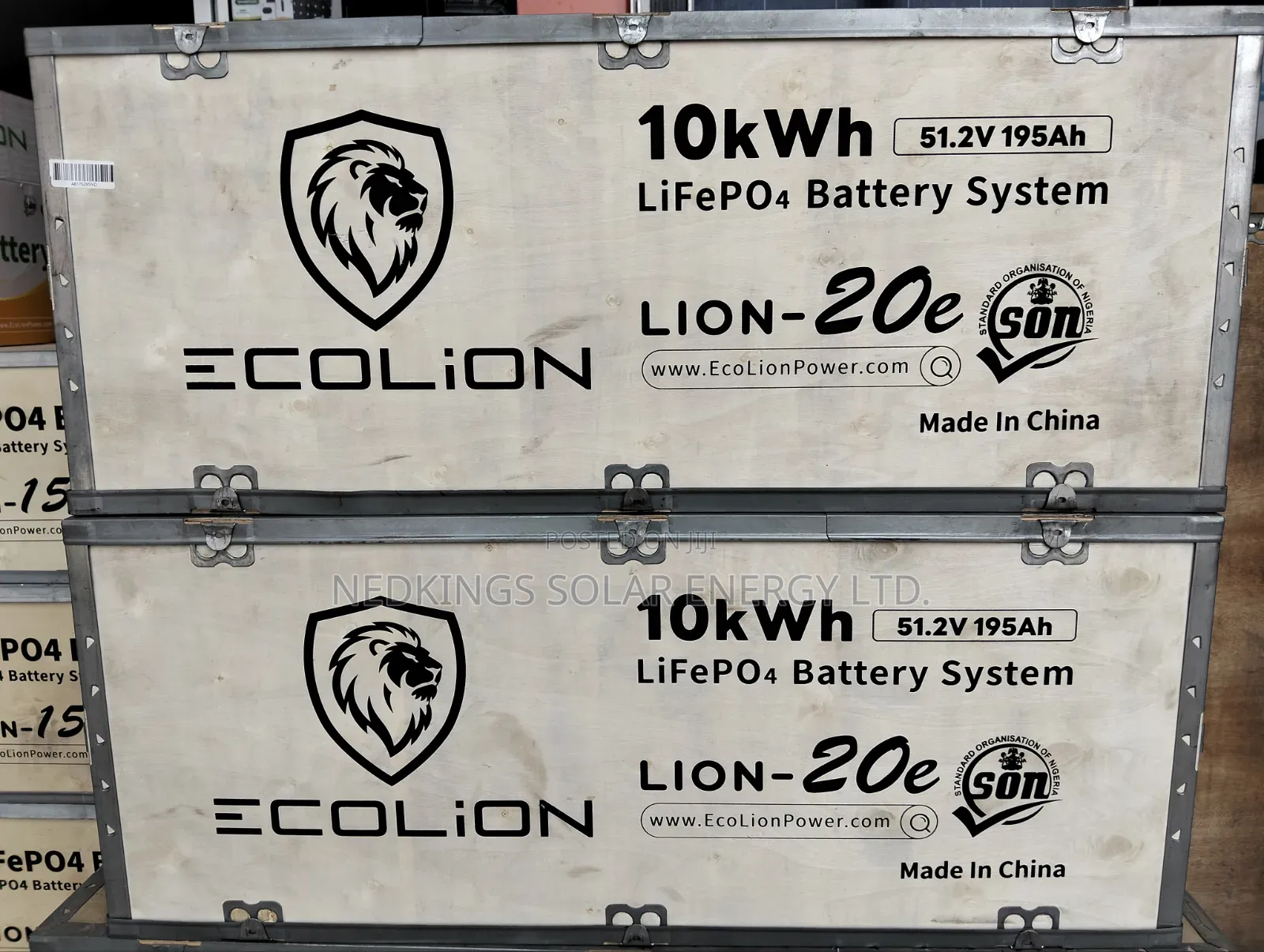 10kwh 48v Ecolion Lithium Battery