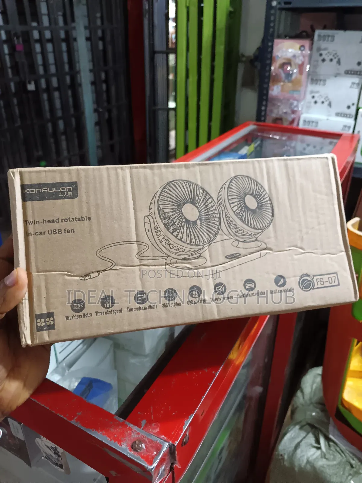 Konfulon Usb Car Fan