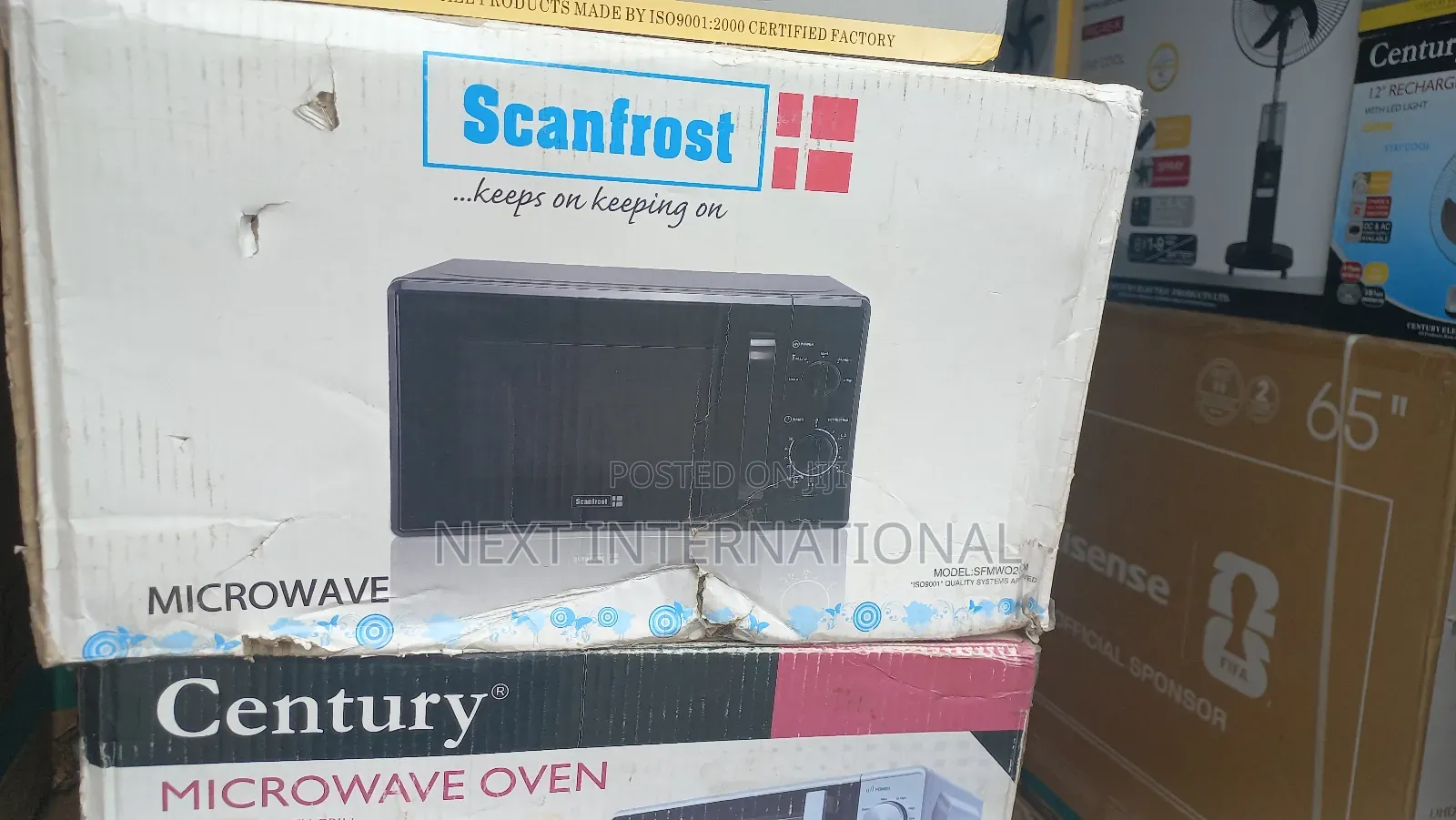Scanfrost Microwave 20l Black