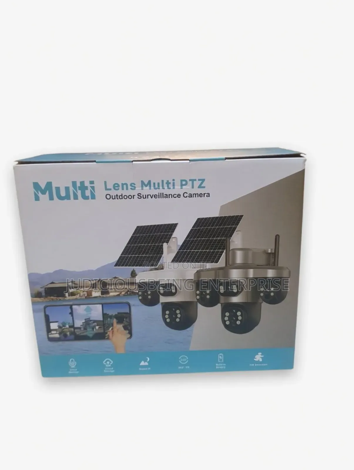 Real 4 Multi Lens Solar PTZ Outdoor