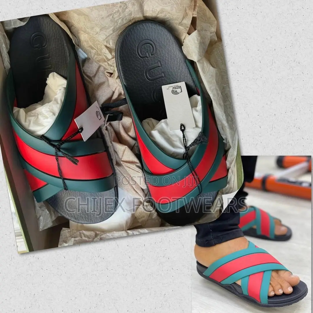 High Quality Gucci Crossing Slides! 