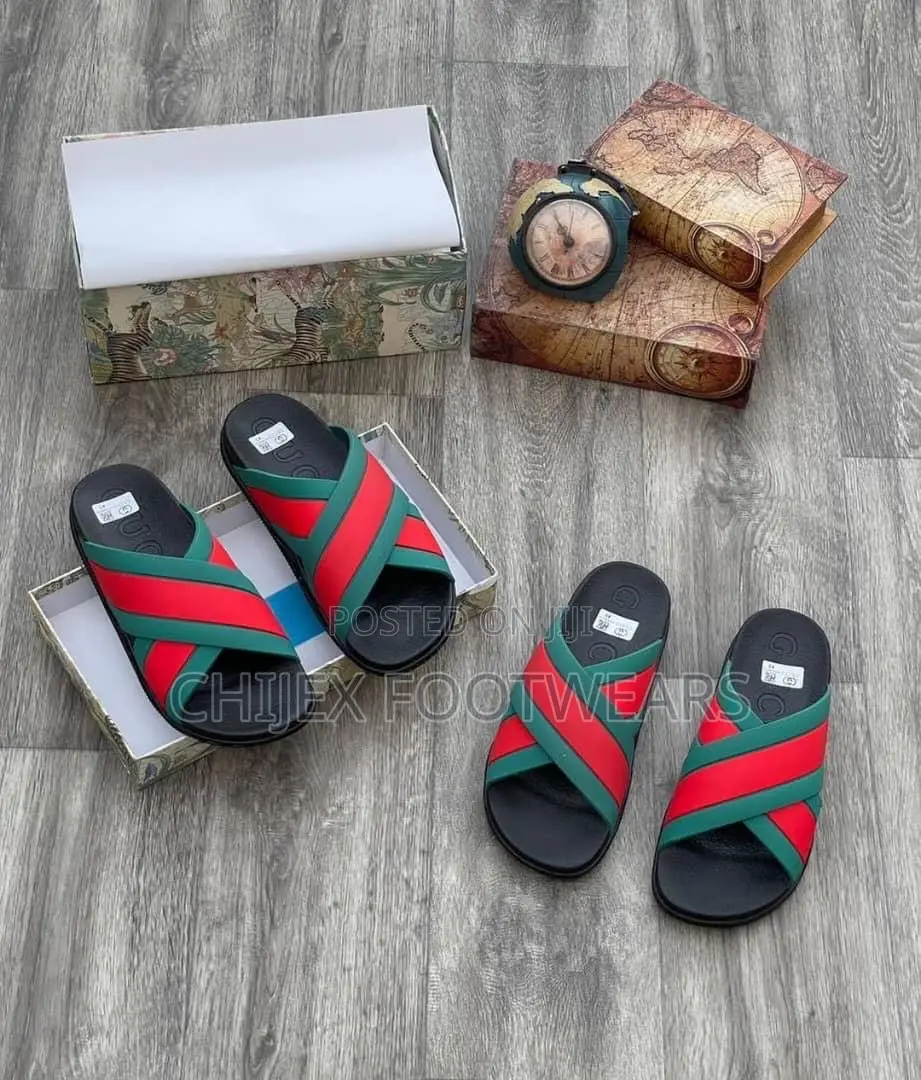 High Quality Gucci Crossing Slides! 