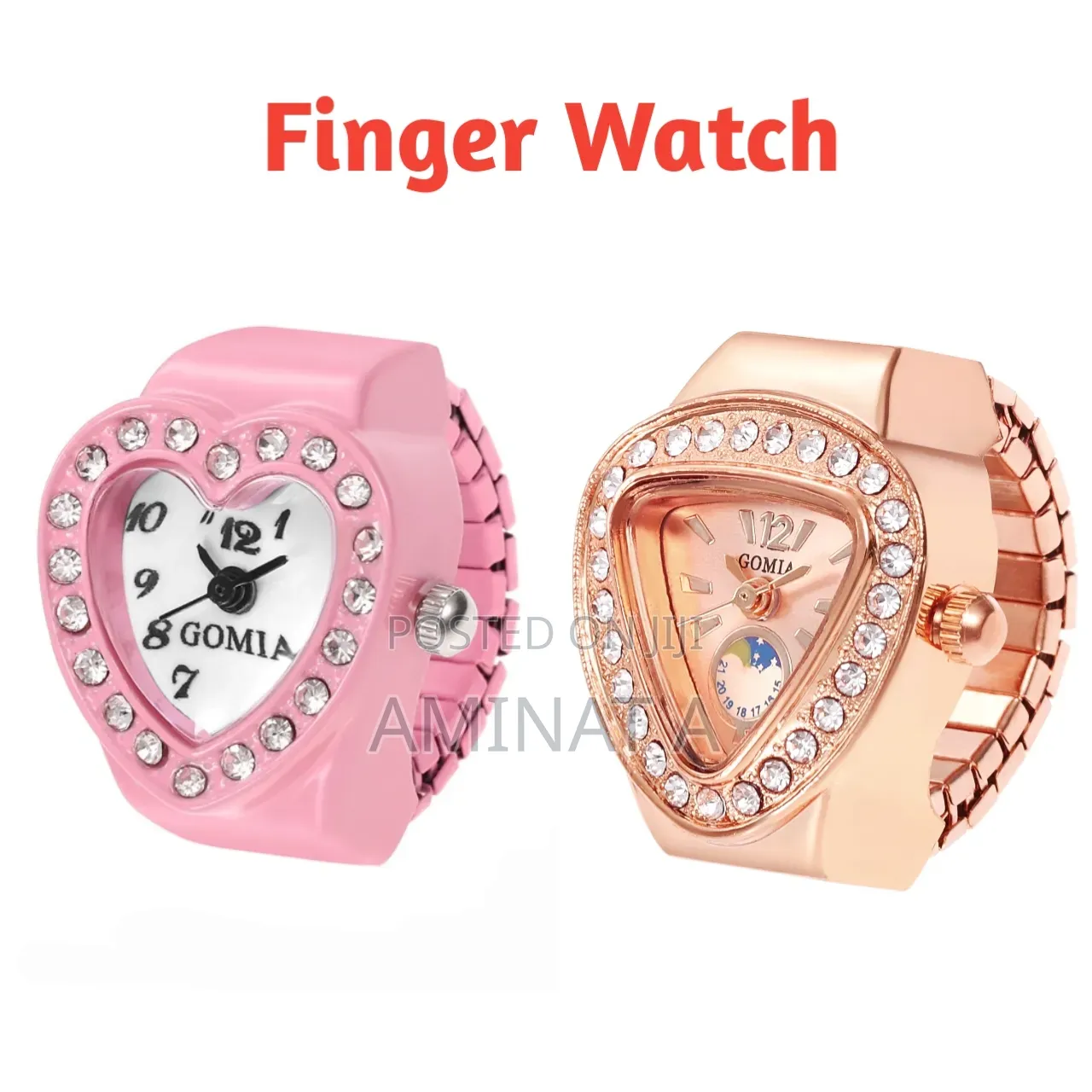 Trendy Vintage Finger Watch