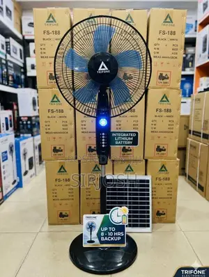 Rechargeable Solar Fan