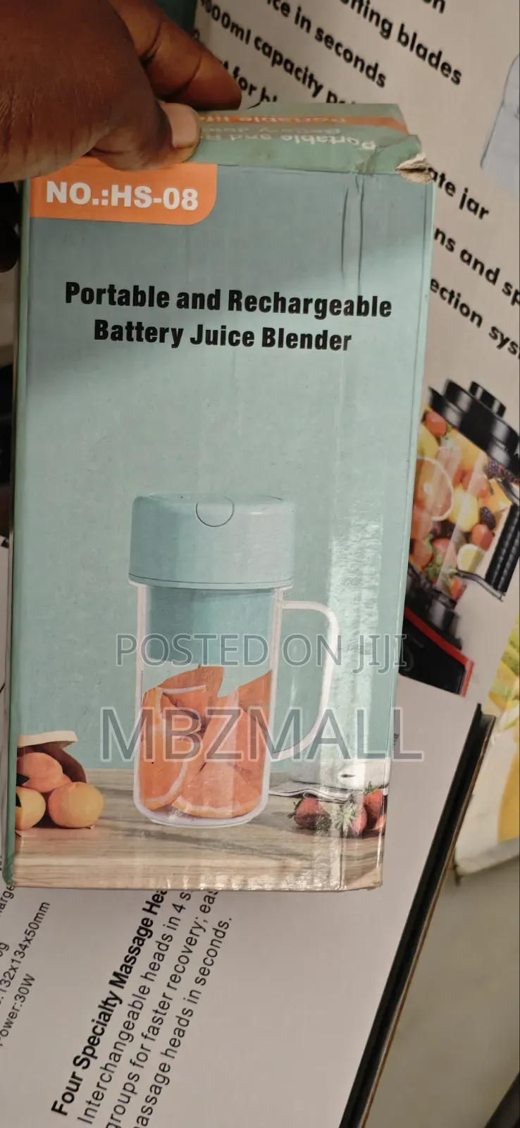 Crusher Cup Rechargeable Juice Blender