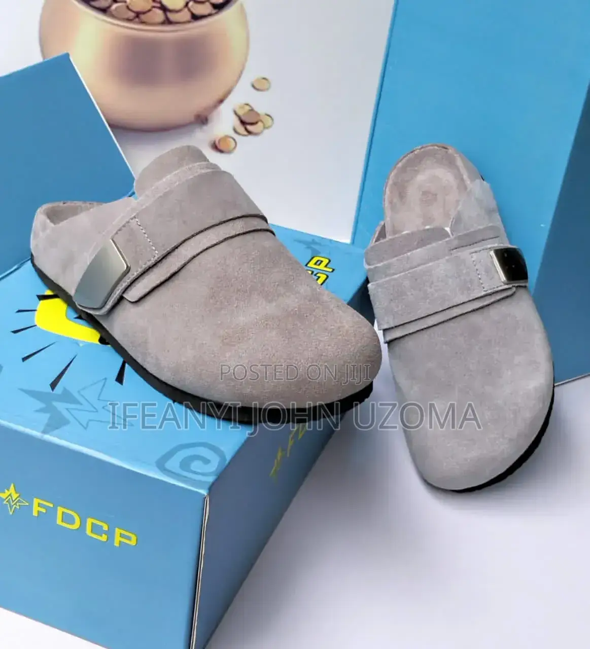 FDCP High Quality Unisex Half Shoe