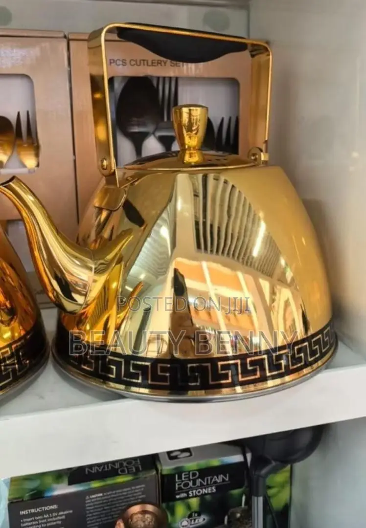 Complete Kitchen Set-Gold Kettle