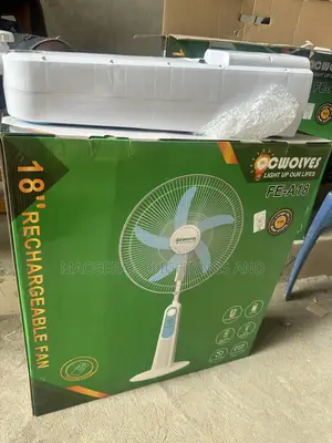 Solar Rechargeable Fan