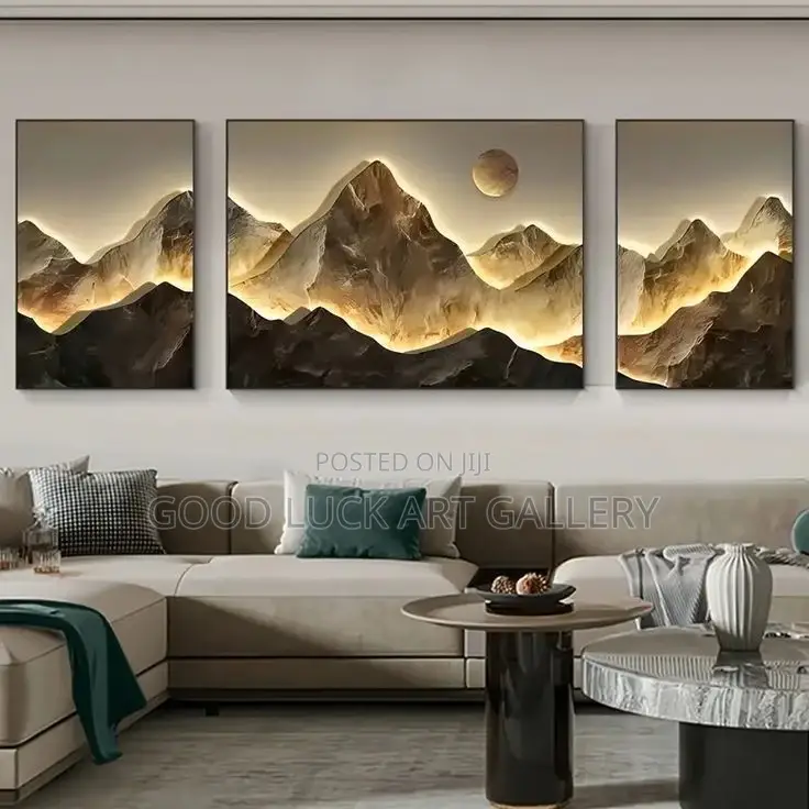 3 Piece Mountain Canvas