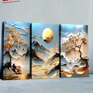 3 Piece Mountain Canvas