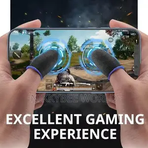 12 Pieces Finger Sleeve Mobile Gaming Thumb Sleeve Sets, Wasp Feelers