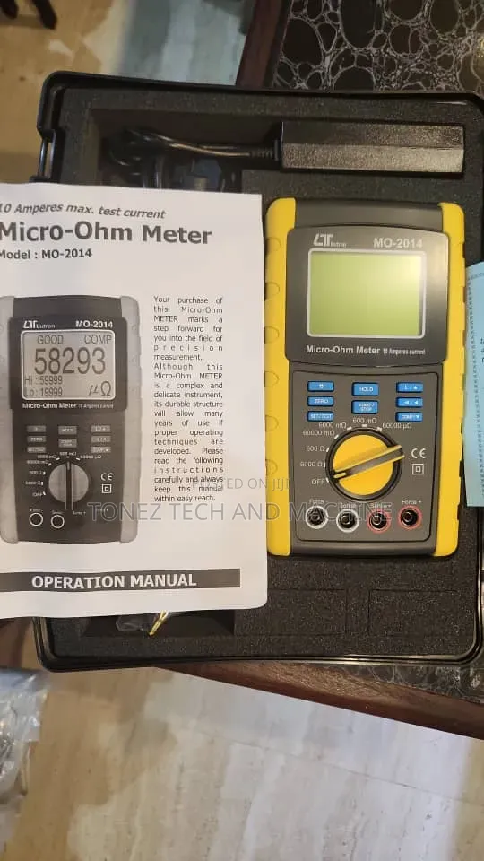 Micro Ohms Meter Contact Resistance Tester