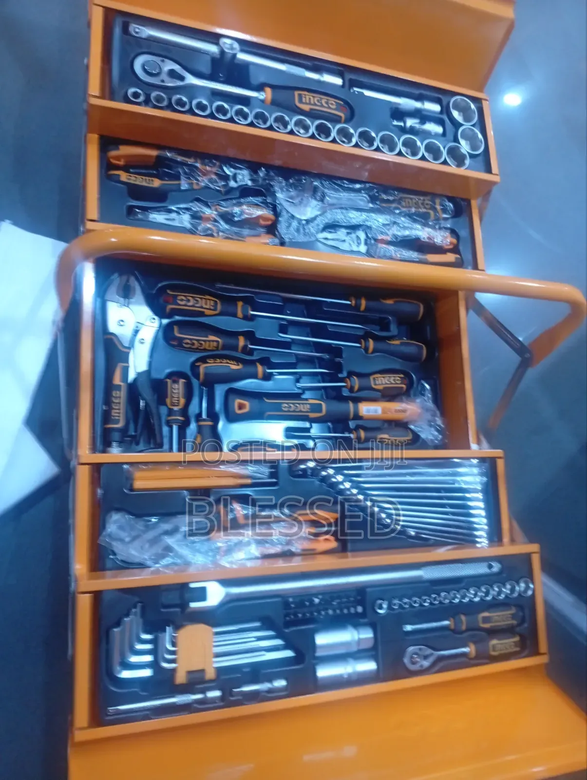Ingco 108 Pcs Mechanical Tools Box