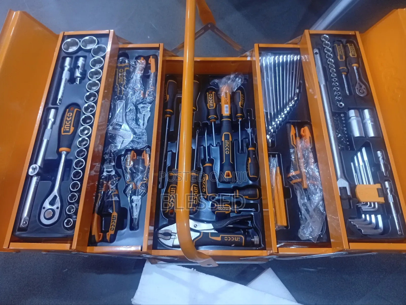 Ingco 108 Pcs Mechanical Tools Box