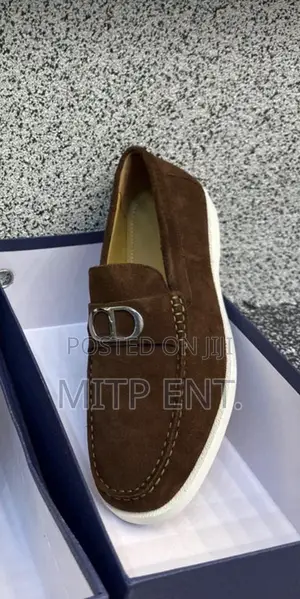 Dior Men Suede Loafers