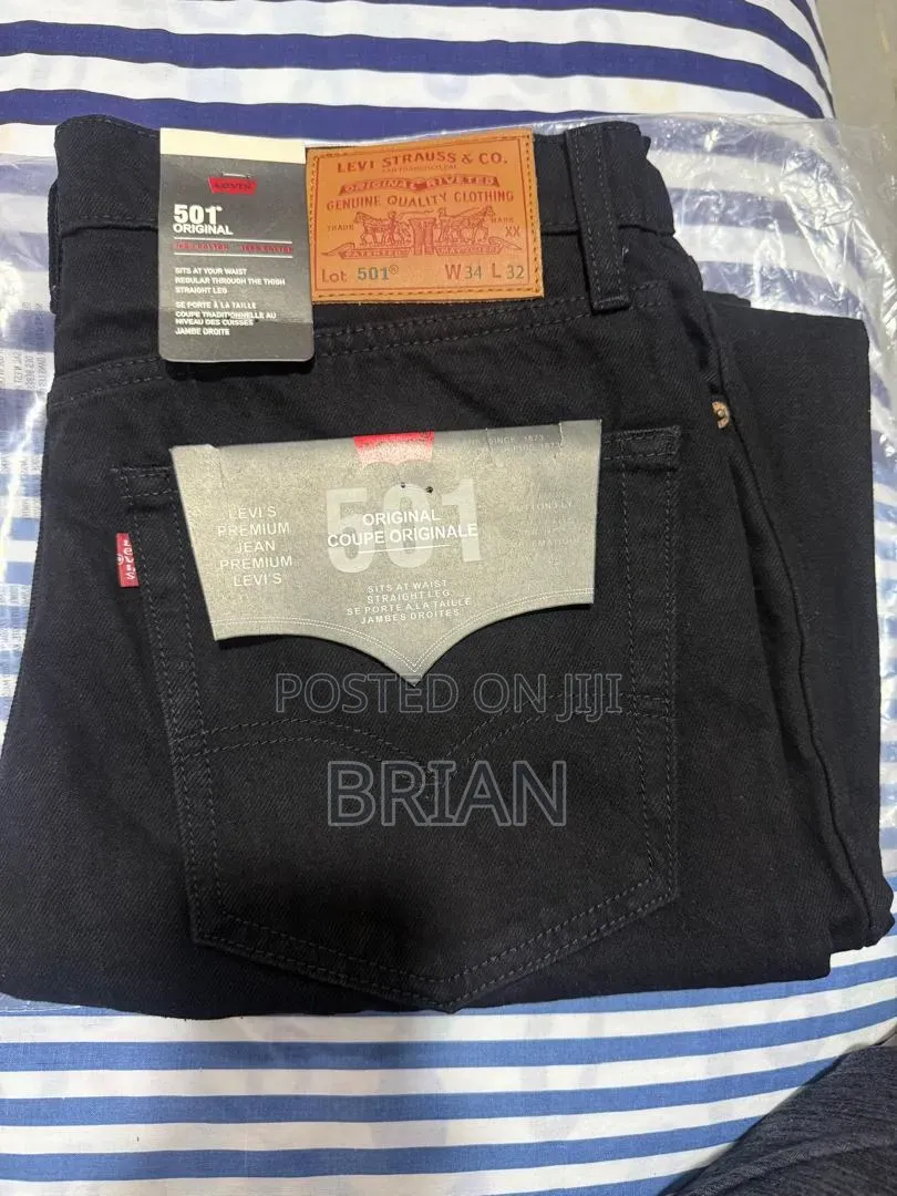 Levi's Black Jeans