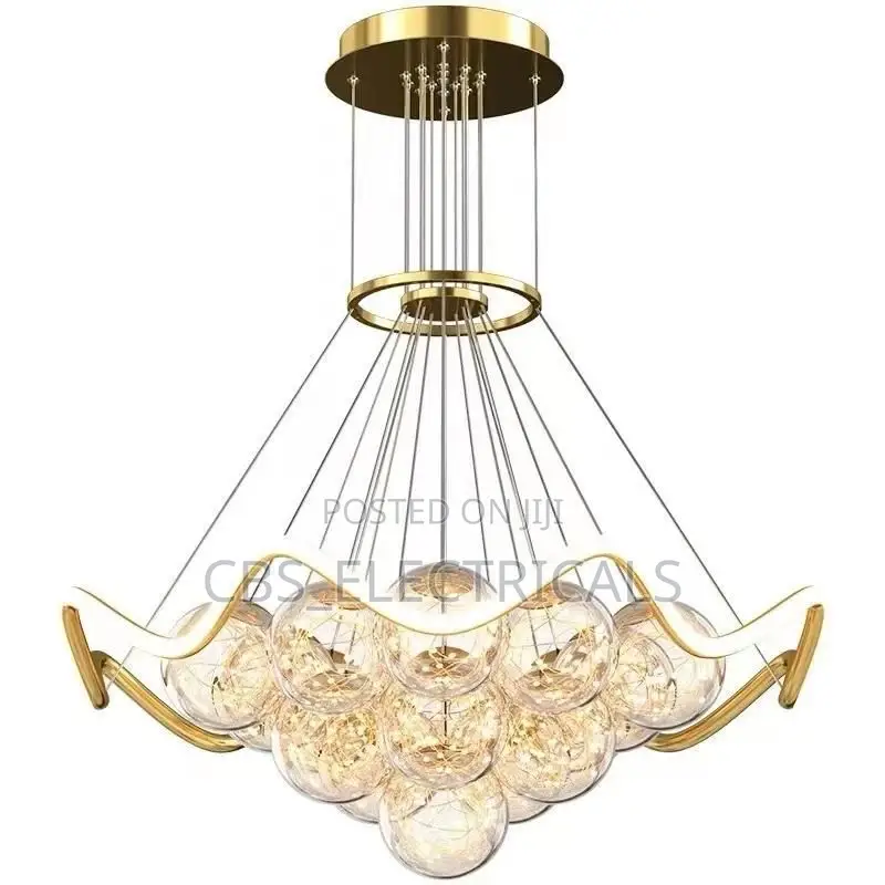 Sunburst Halo Chandelier