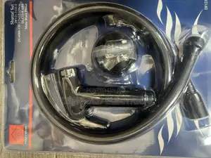 Black Shattaf Set-Hand Bidet Sprayer 120cm
