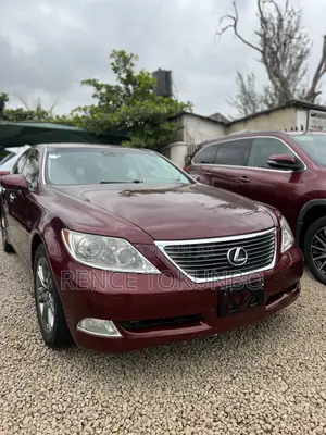 Lexus LS 2008 Maroon