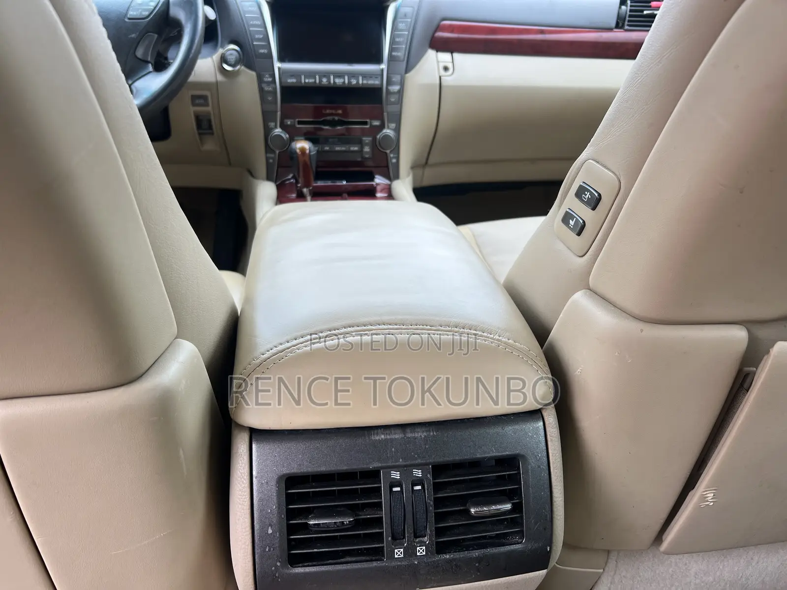 Lexus LS 2008 Maroon