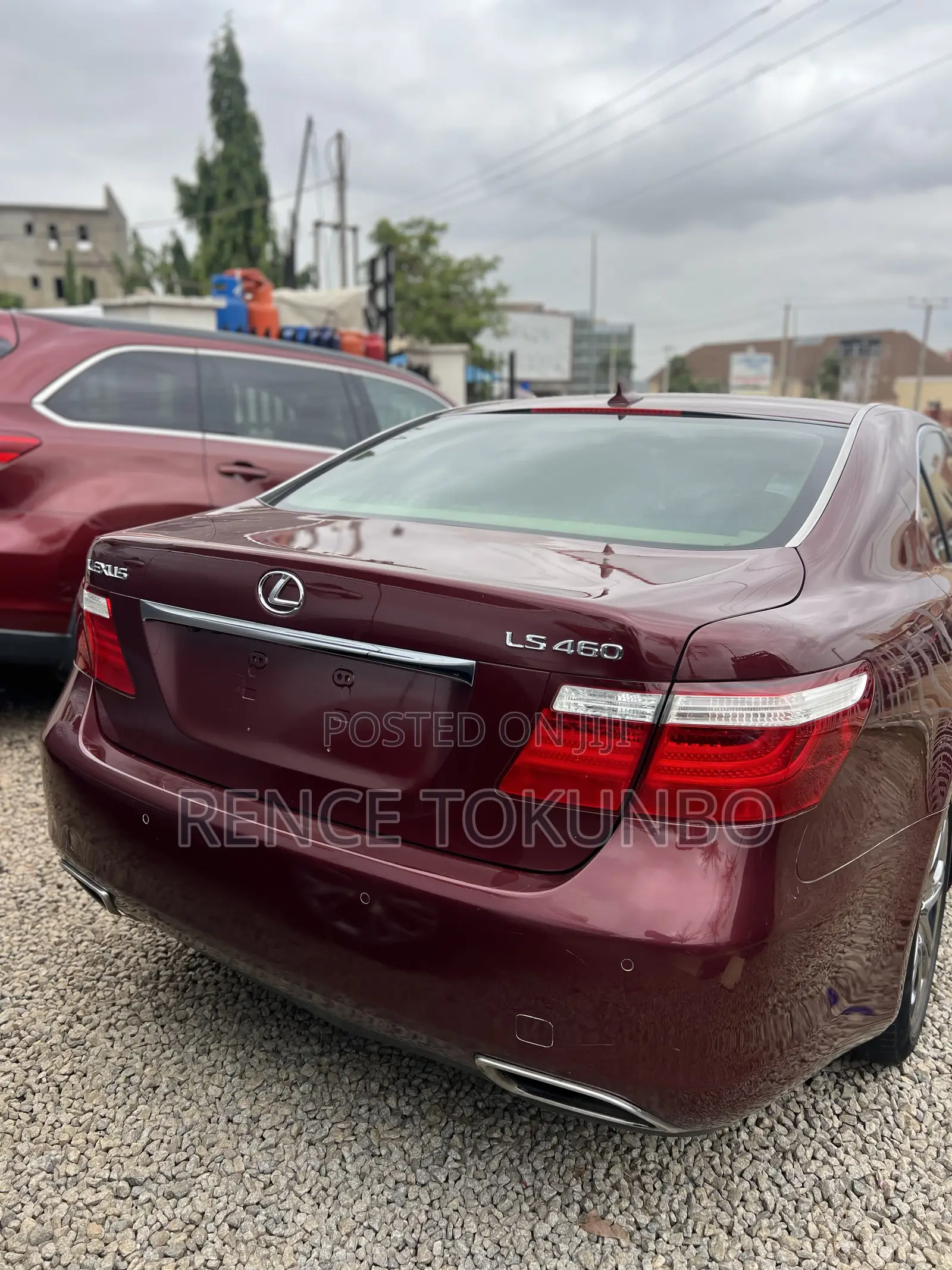 Lexus LS 2008 Maroon