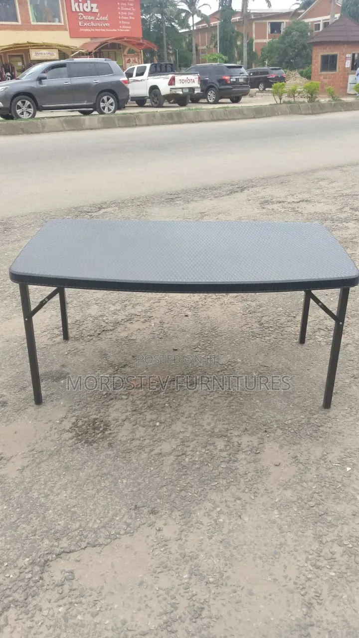 Foreign Folding Rattan Draft Table 5ft