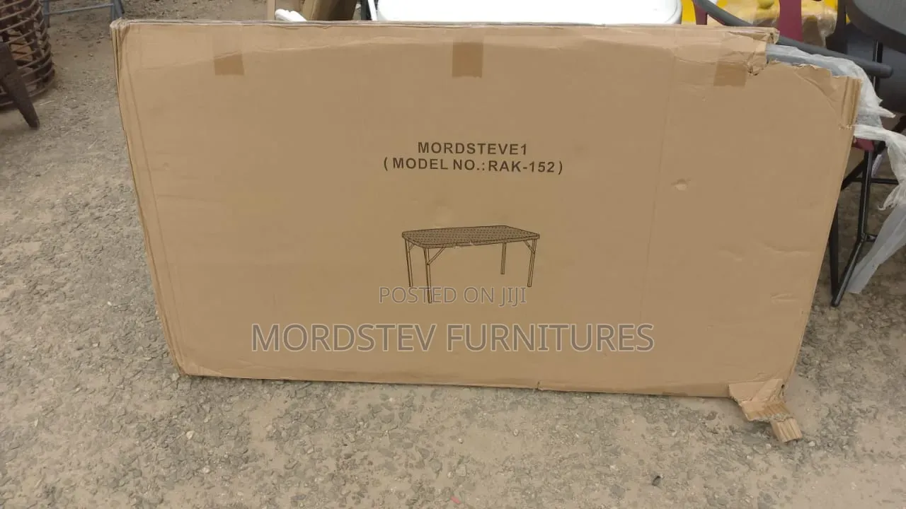 Foreign Folding Rattan Draft Table 5ft