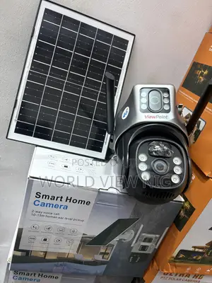 Smart Dual Lenses Solar Camera