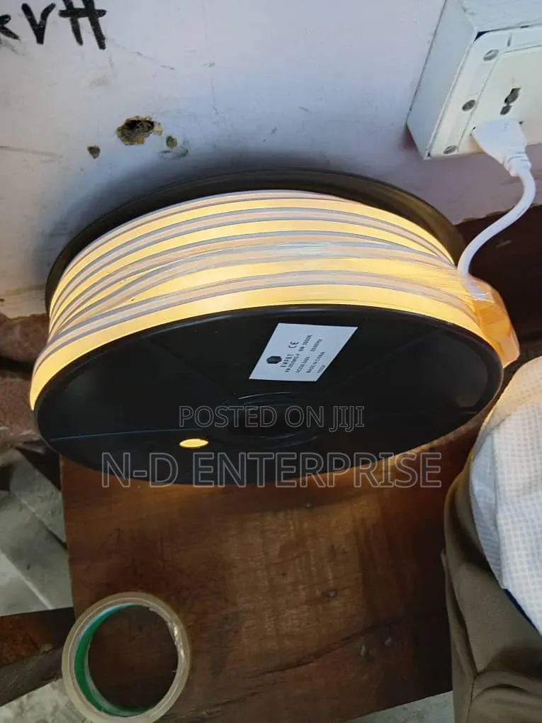 50meter Led Neon Rope Light Warmwhite Colour