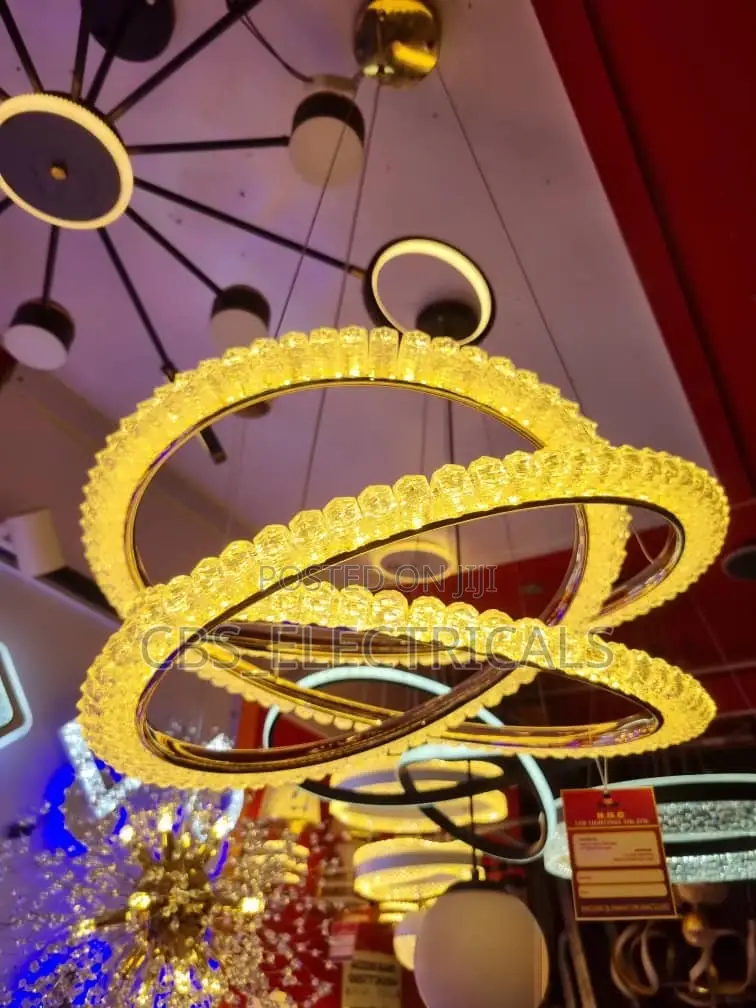 Luxury Modern Led Chandelier – Brand New