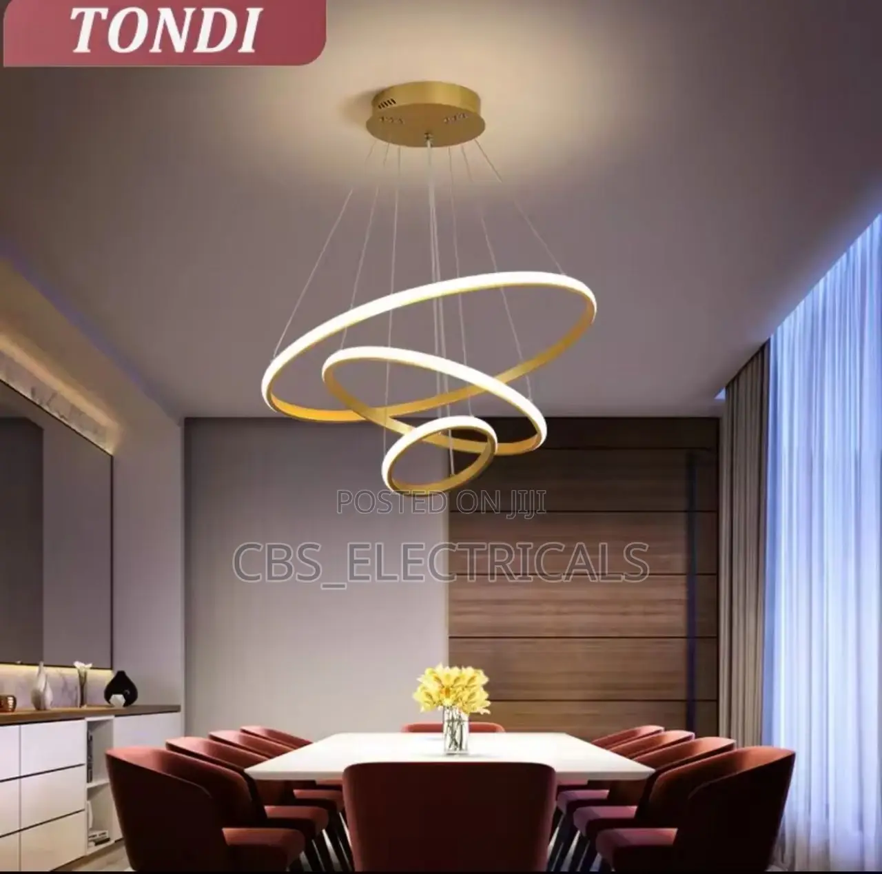 Luxury Modern Led Chandelier – Brand New