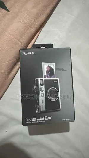 Fujifilm Instax Mini Evo Hybrid Instant Camera Black