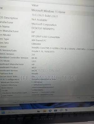 Laptop HP Envy 15 8GB Intel Core i5 SSD 256GB