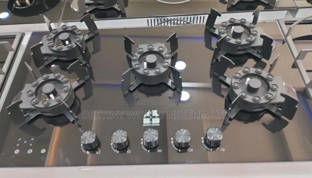 5 Burner Gas Hob Cooker