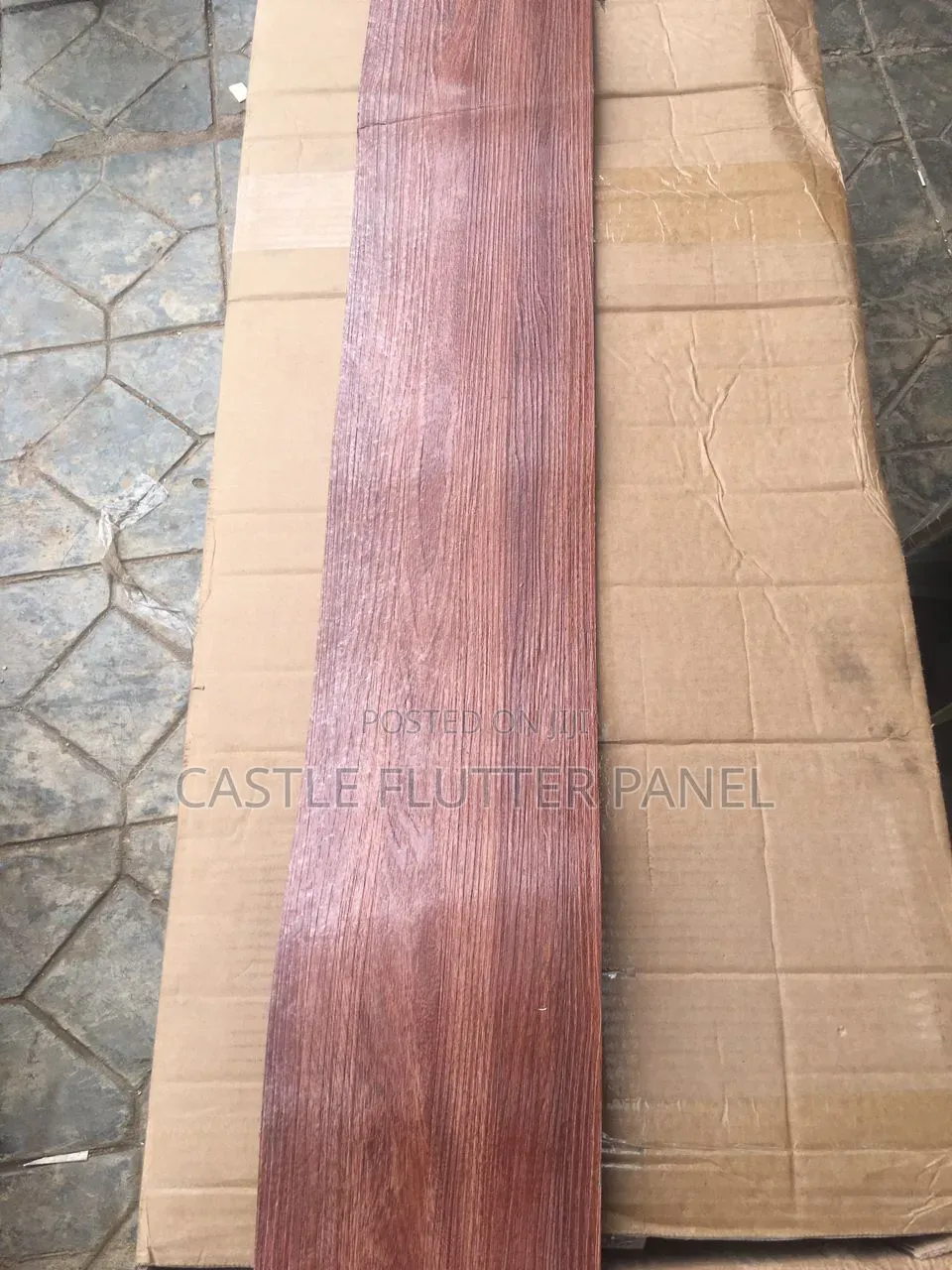 Rubber Tiles Brown Color