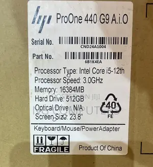 New Desktop Computer HP ProOne 400 16GB Intel Core i5 SSD 512GB