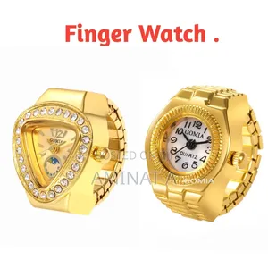 Classy Golden Finger Watch