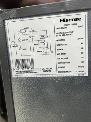 Hisense Ref 20rs