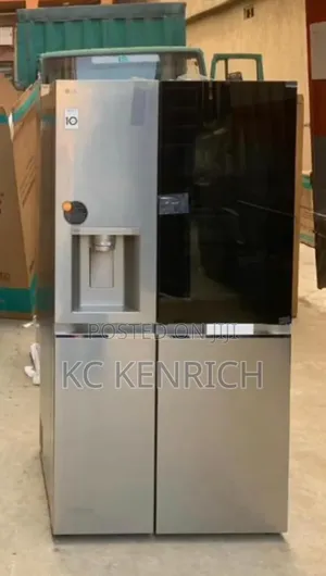 Double Door Stand Fridge With Dispenser