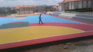 Basketball Court Construction