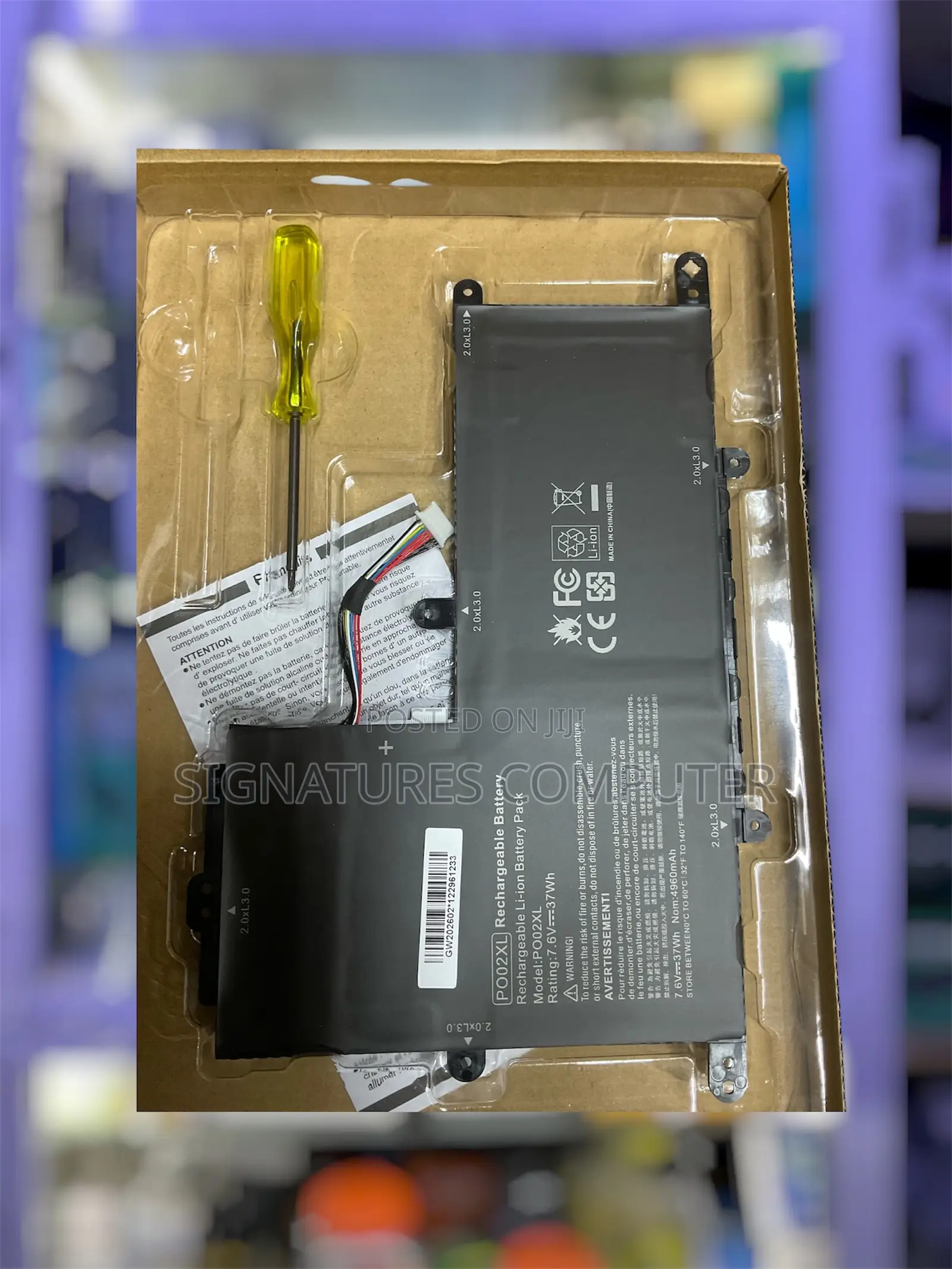Laptop Battery Hp P002xl