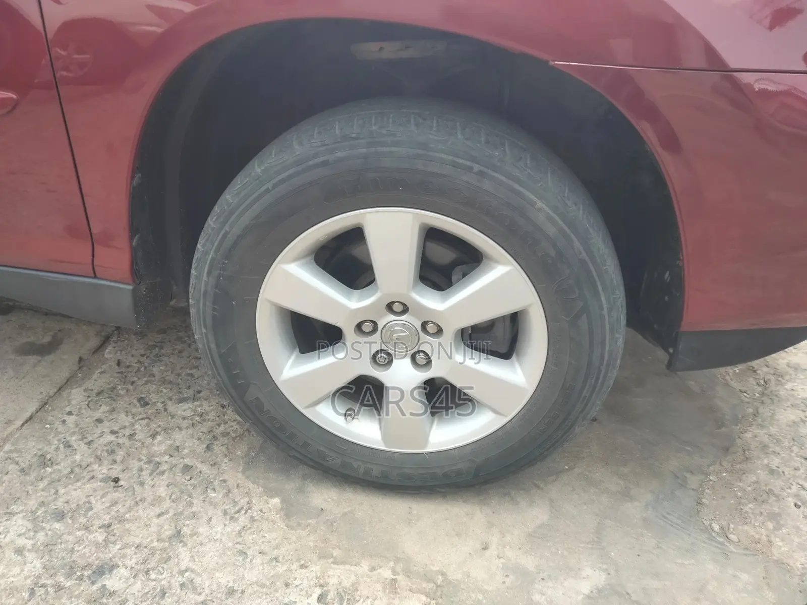 Lexus RX 2009 Red