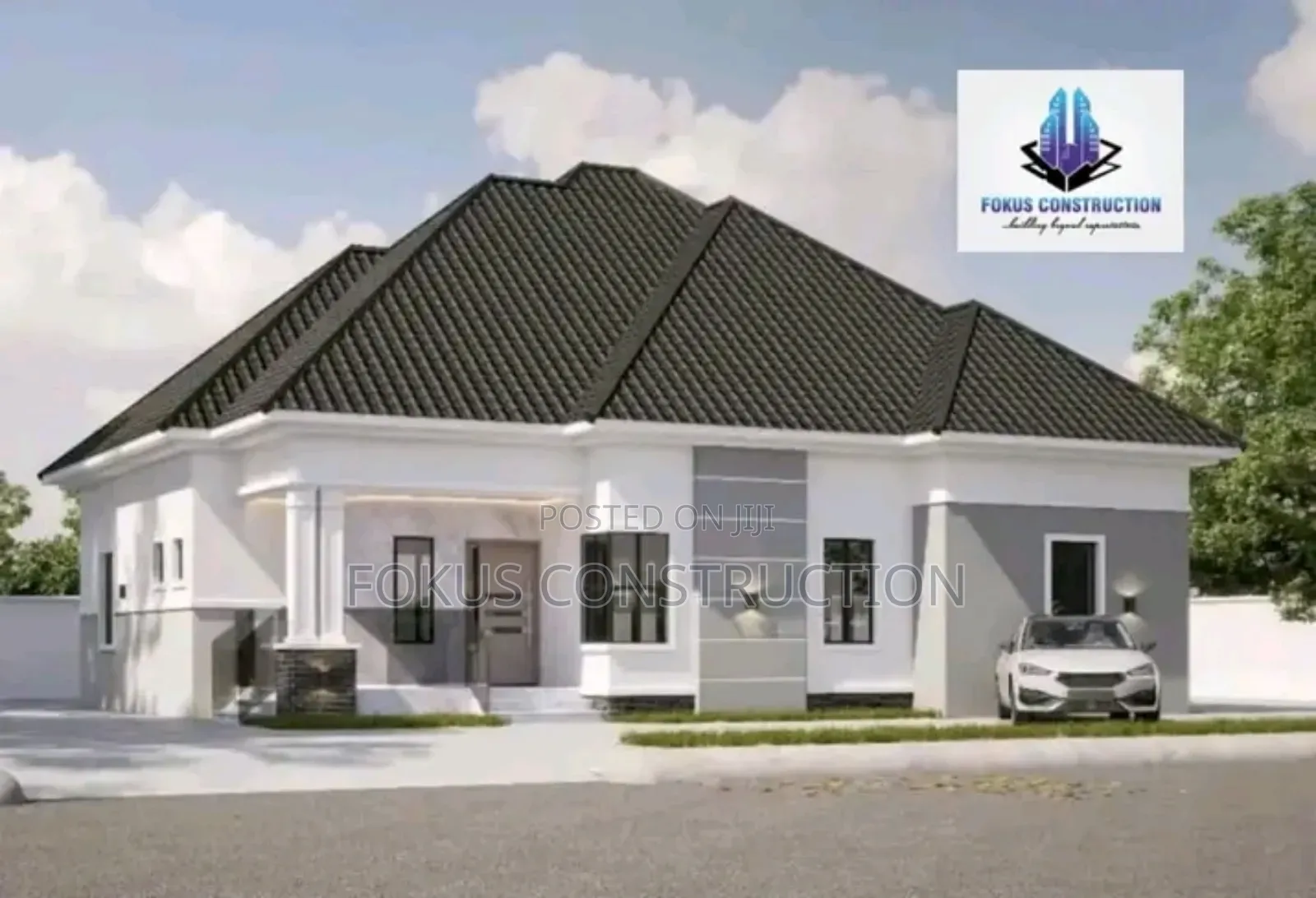3 Bedroom Bungalow Working Drawings and Construction